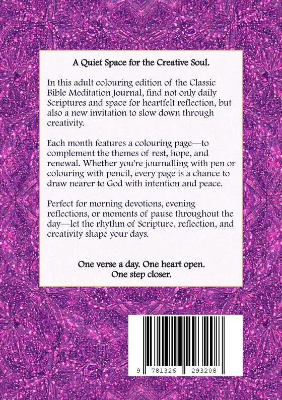 DIG Journal Colouring Edition Back Cover